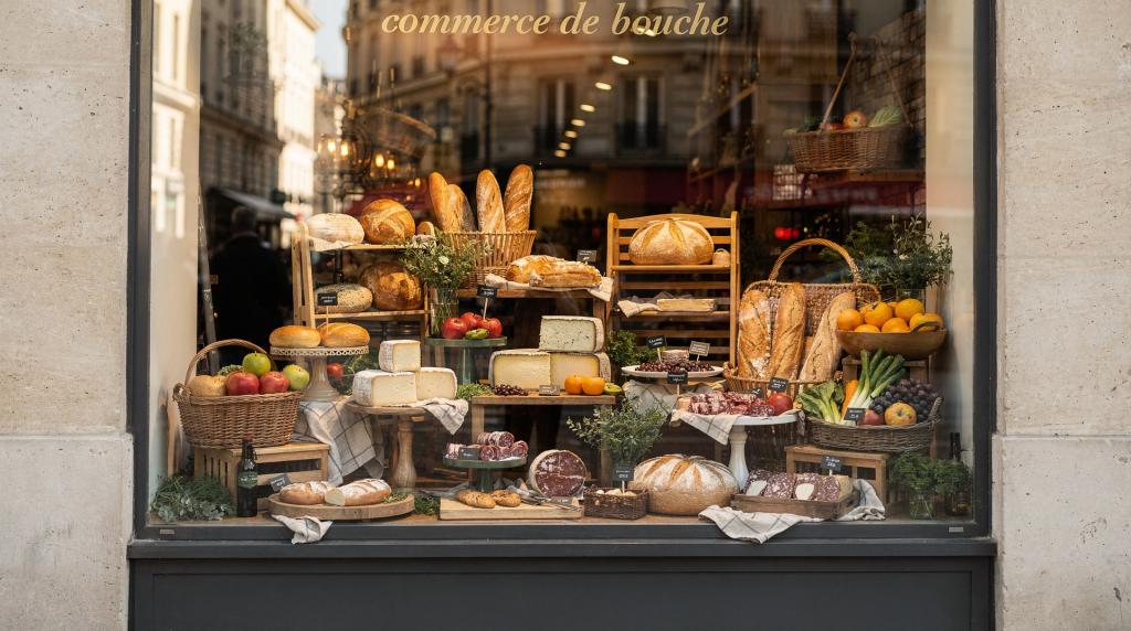 Comment animer la vitrine d’un commerce de bouche