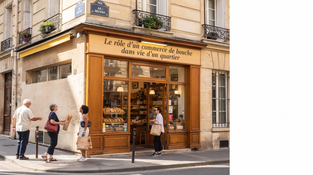 Le rôle d’un commerce de bouche dans la vie d’un quartier