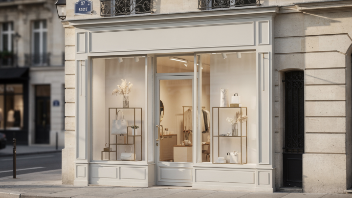 Vitrine, enseigne et façade : les premiers leviers d’un point de vente